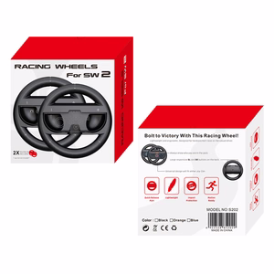 Racing Wheel jaoks Nintendo Lüliti 2 Joy-Con Kontroller (Pakk of 2) - must