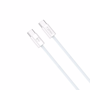 T-PHOX CC15 SERIES USB-C/USB-C CABLE 60W 3A WHITE
