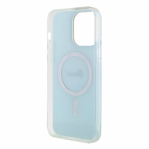 Guess GUHMP15XHITSQ iPhone 15 Pro Max бирюзовый/бирюзовый жёсткий чехол IML Iridescent MagSafe