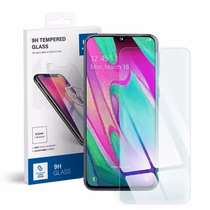 Karastatud klaas to Samsung Galaxy A40 sinine Star