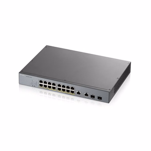 Zyxel GS1350-18HP-EU0101F hallatav võrgulüliti L2 Gigabit Ethernet (10/100/1000) toide Etherneti kaudu (PoE) hall