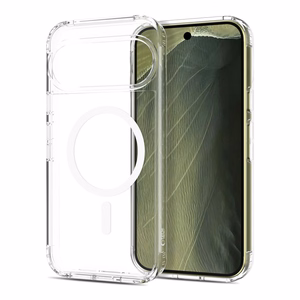 Tech-Protect FlexAir Hybrid MagSafe ümbris mudelitele Google Pixel Pro 9 / 9 Pro / 10 / 10 Pro / 11 / 11 Pro, läbipaistev