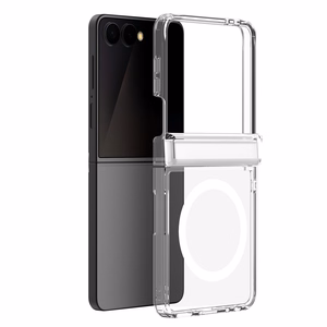Läbipaistev Dux Ducis Clin Mag ümbris MagSafe'i toega Samsung Galaxy Z Flip8 telefonile