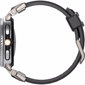 Spigen DuraPro Armor rihm mudelile Samsung Galaxy Watch 40/44/46 mm – must