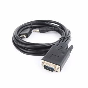 Gembird A-HDMI-VGA-03-10 videokaabli adapter 3 m HDMI + 3.5mm VGA (D-Sub) must