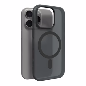 Puro Daylight MagSafe Silicone Ümbris jaoks iPhone 16 Pro Max - Must