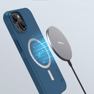 Nillkin Super Frosted Shield Pro magnetiline ümbris iPhone 14 Plus'ile MagSafe magnetilise mustaga