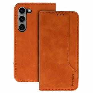 Wonder Prime Ümbris jaoks Samsung Galaxy S23 Plus brown