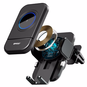 BWOO Automatic 15W Juhtmevaba Laadija Car Hoidja ZJ137