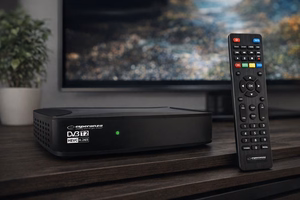 Esperanza EV108R – DVB-T2 H.265/HEVC digitaalse maapealse televisiooni vastuvõtja, must