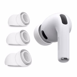 Tech-Protect Ear Tips jaoks AirPods Pro 3 in sizes S / M / L 3-pack - valge