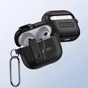 Tech-Protect Slim Hook Ümbris jaoks AirPods 4 - must