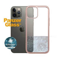 PanzerGlass ClearCase ümbris jaoks iPhone 12 Pro Max - läbipaistev and roosa