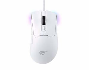 Havit MS966 RGB wired mängu hiir (valge)