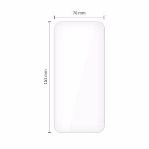 Tech-Protect Glass Fit+ 2-pack karastatud klaas jaoks iPhone 17 Air - läbipaistev