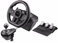 Tracer TRAJOY47345 Gaming Controller must Steering Wheel + Pedals PlayStation 4, PlayStation 3, Xbox One, Xbox 360, Switch, PC