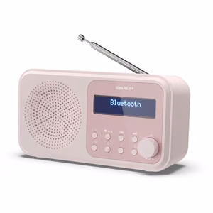 Kaasaskantav digitaalraadio Sharp Tokyo DR-P420(PK), Bluetooth, juhtmevaba, roosa