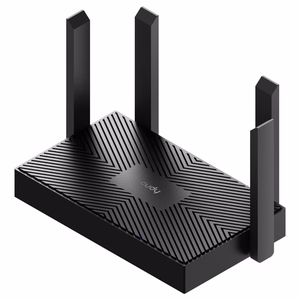 Cudy WR1500 juhtmevaba ruuter Gigabit Ethernet kahesageduslik (2.4 GHz / 5 GHz) must