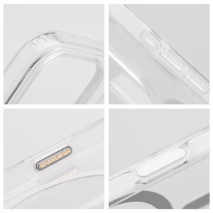 Clear Elite Mag Ümbris antiyellowing compatible with Camera Control button and MagSafe jaoks IPHONE 16 PRO MAX läbipaistev
