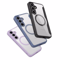 Dux Ducis Skin X Pro ümbris jaoks Samsung Galaxy S25 with MagSafe and wallet - must