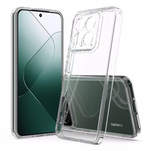Crong Crystal Shield Cover ümbris seadmele Xiaomi 14, läbipaistev