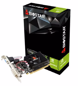Biostar GeForce 210 NVIDIA 1 GB GDDR3 Videokaart
