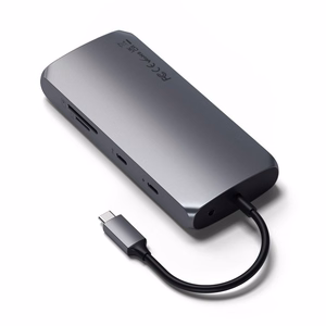 Adapter HUB 8in1 USB C Satechi ST-UCMXAM space hall