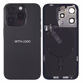 Tagakaas ühilduv iPhone 15 Pro / Black Titanium / (Kõik osad kaasas) / OEM