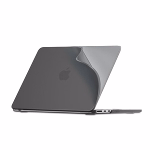 Tech-Protect Softshell ümbris MacBook Air 13" 2023/2024/2025/2026 jaoks - matt must