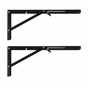 Maclean kokkupandav seinariiuli kandur, min. 350 mm, max. 700 mm, max. 50 kg, 2 tk, MC-196