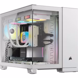 Corsair 2500X RGB Micro Tower valge