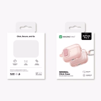 AmazingThing Minimal ümbris AirPods Pro 3 jaoks - roosa