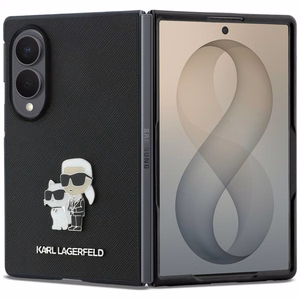 Must Karl Lagerfeld Saffiano K&C Pin ümbris Samsung Galaxy Z Fold8 mudelile