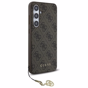 Guess GUHCS24FEGF4GBR S24 FE S721 brown/brown hardcase 4G Charms Collection