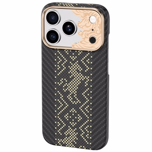 Must Benks Magnetic Armor Air Knight kevlari ja metallraamiga ümbris (C.K.FL.AP.GD.X072) mudelitele iPhone 18 Pro / iPhone 17 Pro