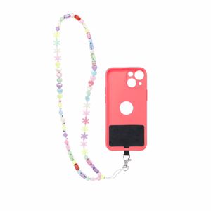 PIXIE Phone lanyard, Phone pendant / cord length 68cm (34cm in the loop) / on neck - stars