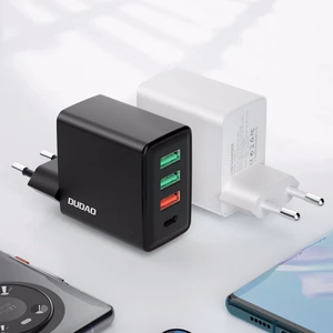 Laadija Dudao A5H must 20W (1xPD / 3xQC3.0)