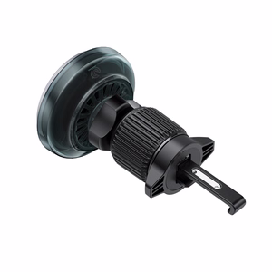 Acefast D61 magnetiline auto õhutusava hoidik Qi2 25 W juhtmevaba laadimisega, hall
