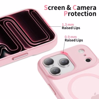 Tech-Protect MagMat MagSafe Ümbris jaoks iPhone 17 Pro - roosa