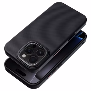 Ümbris jaoks iPhone 16e (SE 4 2025) Carbon Elite Mag Cover compatible with MagSafe must