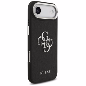 Guess Grained Big 4G Classic Logo ümbris jaoks iPhone 17 Air - must