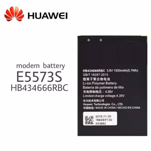 Aku Huawei HB434666RBC modemi jaoks, 1500mAh E5573/E5575/E5576/E5776/E5577 (ühilduv HB434666RAW-ga)