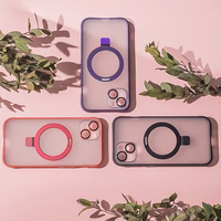 Mag Ring ümbris iPhone 15 Pro Max 6,7" lilla