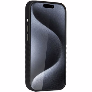 Audi чехол из синтетической кожи с MagSafe для iPhone 15 Pro Max - чёрный