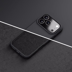 Etteri Силиконовый Mag Чехол для iPhone 17 Pro Max чёрный