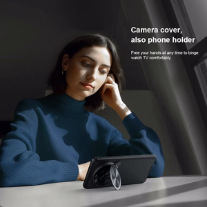 Nillkin CamShield Prop Camera Protective Ümbris jaoks Oppo Find X6 Pro must
