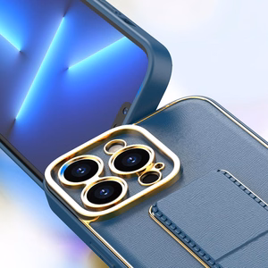 Uus Kickstand Case kate Samsung Galaxy A13 jaoks koos statiiviga sinine