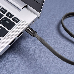 Kaabel USB C USB C Forcell F-Energy QC4.0 PD 5A 240W Cafule Flat 1,2 m CCFN23 must