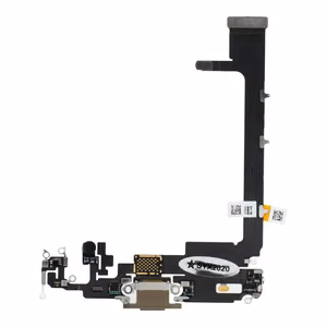Charging Connector Flex Kaabel jaoks iPhone 11 PRO MAX kuldne