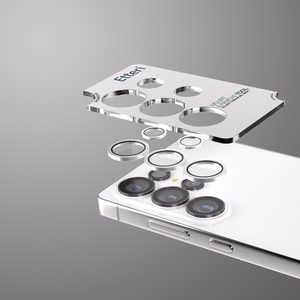 Etteri kaamera objektiivi kaitse Samsung Galaxy S26 Ultra jaoks hõbedane